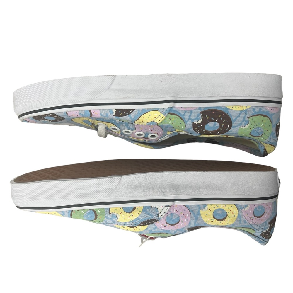 Vans Canvas Low Top Unisex Men 6.5 Women 8  Late Night Skyway‎ Doughnut Print - Picture 2 of 13